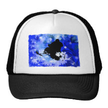 Snowmobiling in the Avalanche Hat