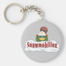 Snowmobiling Key Chain