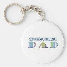 SnowmobilingDad Key Chains