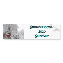 Snowpocalypse Bumper Sticker