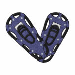 Snowshoes embroidered shirts