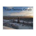 Snowy Afternoon; Yukon Territory, Canada Postcards