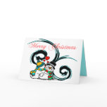 Snowy Christmas Love Greeting Card