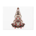 Snowy Christmas Tree postcards