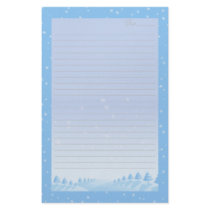 Snowy Days Stationery Paper