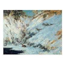 Snowy Landscape, 1866 Post Card
