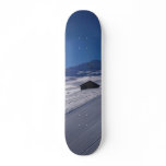 snowy landscape skateboards