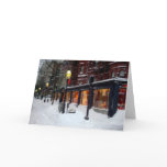 Snowy Newbury Street cards