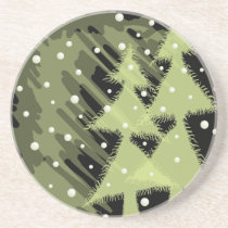 snowy night coasters