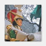Snowy Nutcracker Fridge Magnet