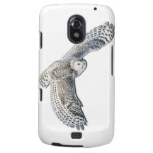 Snowy Owl in Flight Galaxy Nexus Case
