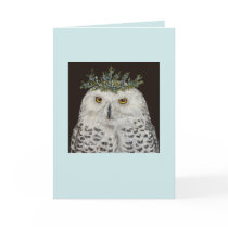 Snowy owl Mistress Quickly card