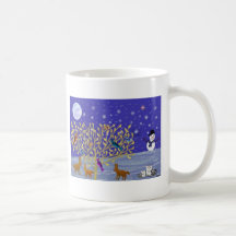 Snowy, Snowy Night Mugs