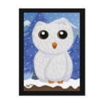 Snowy White Owl Postcard