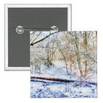 Snowy Woodland Path buttons
