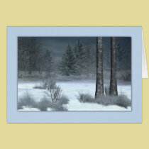 Snowy Woodlands cards