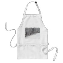 Snowy Woods Apron