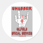 Snubber, Oil Field Sticker