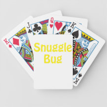 Snuggle Bug Bicycle Poker Deck