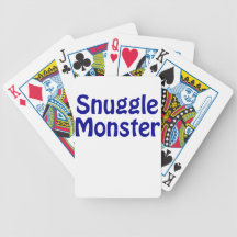 Snuggle Monster Bicycle Card Deck