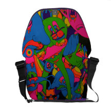 SO CLOSE SO DRIPPY MESSENGER BAGS