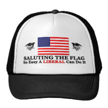 So Easy A Liberal Can Do it! Trucker Hats