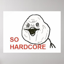 So Hardcore Print