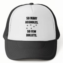 SO MANY ASSHOLES HAT
