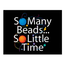 So Many Beads New Post Card