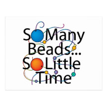 So Many Beads New Postcard