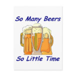 So Many Beers, So Little Time Postcards