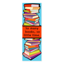 So Many Books Customizable Bookmarks Business Card Templates