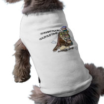 So Many Books Dog Tee Shirt