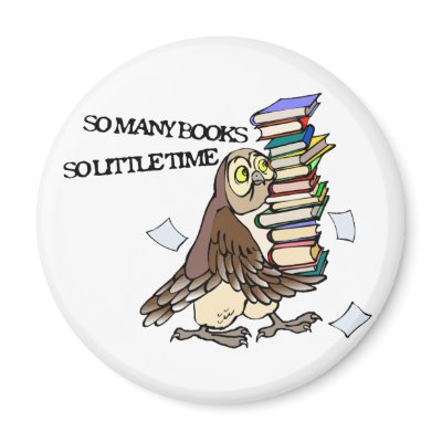 So Many Books Magnets by alternateworlds