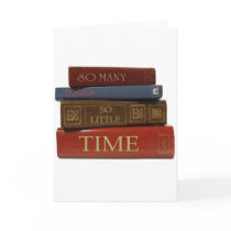 So Many Books So Little Time Cards