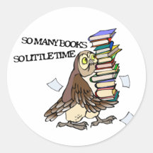 So Many Books Stickers