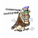 So Many Books t-shirts