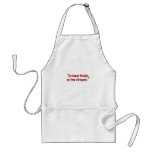 "So many freaks... Apron