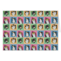 So Many Penguins Note Card