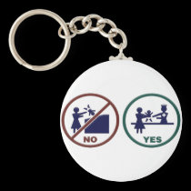 So No To Dumpster Babies keychains