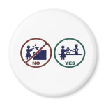 So No To Dumpster Babies magnets