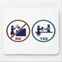 So No To Dumpster Babies mousepads