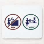 So No To Dumpster Babies mousepads