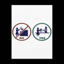 So No To Dumpster Babies postcards