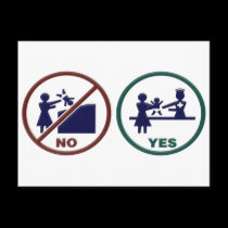 So No To Dumpster Babies postcards