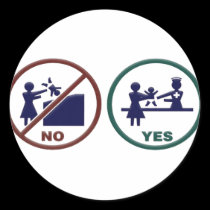 So No To Dumpster Babies stickers
