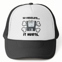 so obselete it hurts trucker hat