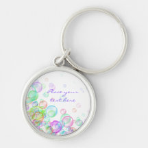 Soap Bubbles Keychain
