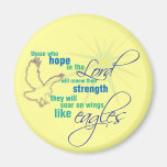 Soar on Wings Christian Scripture magnet