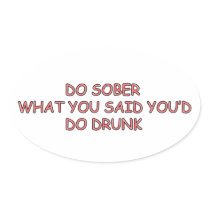 SOBER OR DRUNK STICKERS